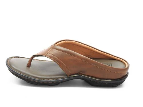 Mens Comfort Chappal SB-19 Tan