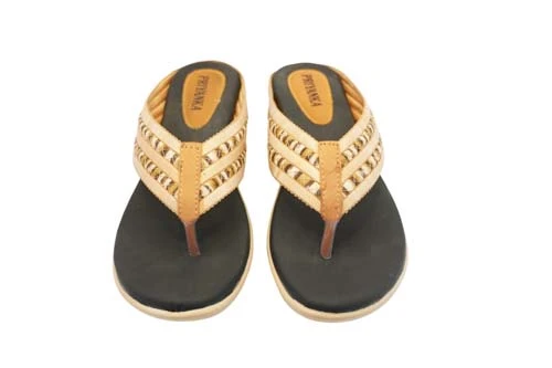 Stay Causal With Leather Chappal K-7070