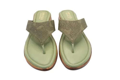 Stay Casual With Leather ChappalK-098