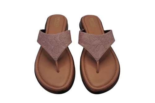 Stay Casual With Leather ChappalK-098